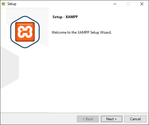 imagen de la instalación de xampp